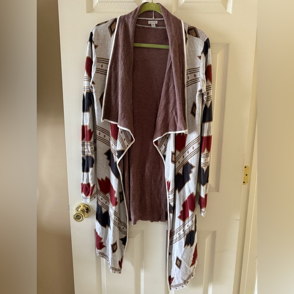 Guess Aztec open front cardigan • Women’s medium - Picture 1 of 5